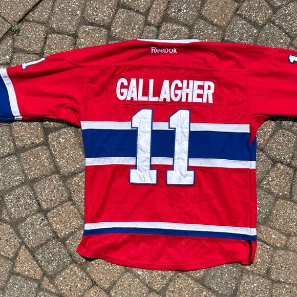 Reebok Brendan Gallagher Montreal Canadiens NHL Hockey Jersey Sz 54 - Picture 8 of 11